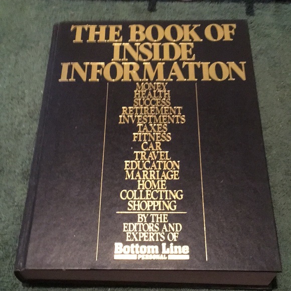 Boardroom Classics Accents The Book Of Inside Information Hardcover